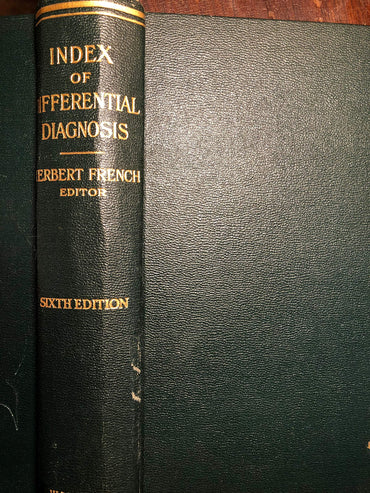 An Index of Differential Diagnosis of Main Symptoms. Sixth Edition.