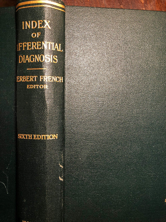 An Index of Differential Diagnosis of Main Symptoms. Sixth Edition.