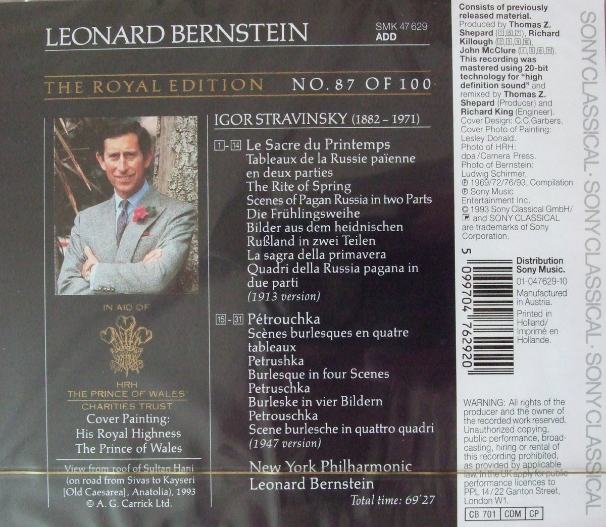Stravnsky;Rite of Spring